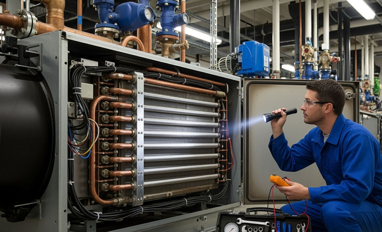 Poor Chiller Service Affects Cooling Performance and Energy Costs